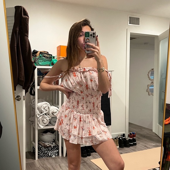 Bluelife Floral Romper Dress - Picture 4 of 4